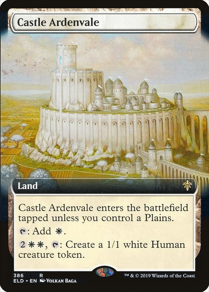 Castle Ardenvale (Extended Art) [Throne of Eldraine] | Magic Magpie