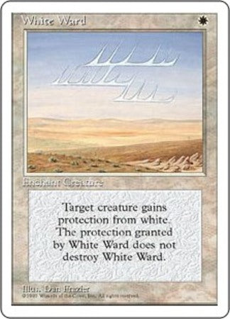 White Ward [Fourth Edition] | Magic Magpie