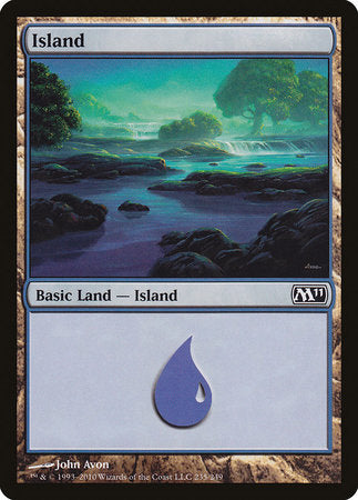 Island (235) [Magic 2011] | Magic Magpie