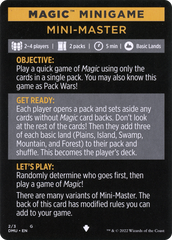 Mini-Master (Magic Minigame) [Commander Legends: Battle for Baldur's Gate Minigame] | Magic Magpie