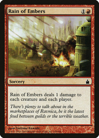 Rain of Embers [Ravnica: City of Guilds] | Magic Magpie