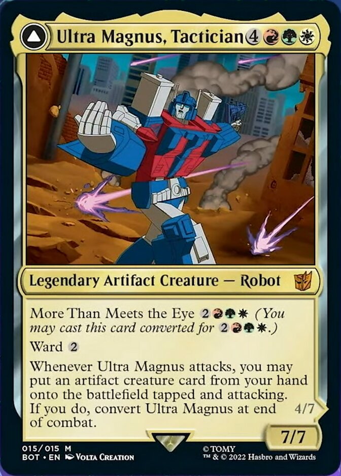 Ultra Magnus, Tactician // Ultra Magnus, Armored Carrier [Universes Beyond: Transformers] | Magic Magpie