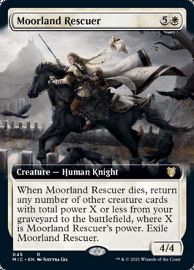 Moorland Rescuer (Extended) [Innistrad: Midnight Hunt Commander] | Magic Magpie