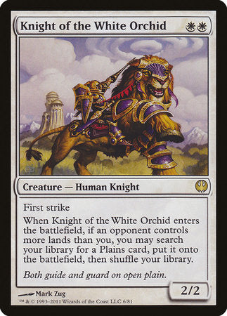 Knight of the White Orchid [Duel Decks: Knights vs. Dragons] | Magic Magpie