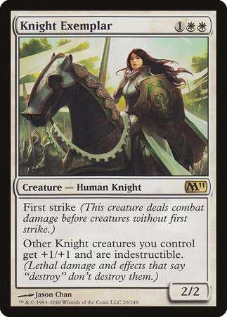 Knight Exemplar [Magic 2011] | Magic Magpie