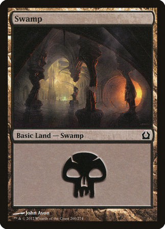 Swamp (260) [Return to Ravnica] | Magic Magpie