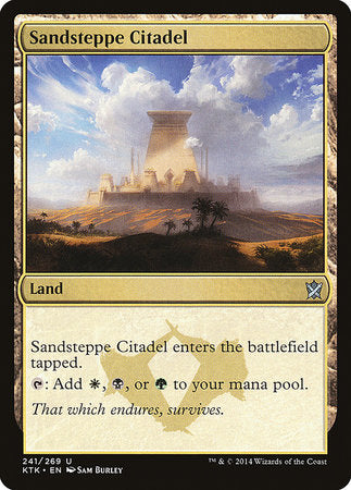 Sandsteppe Citadel [Khans of Tarkir] | Magic Magpie
