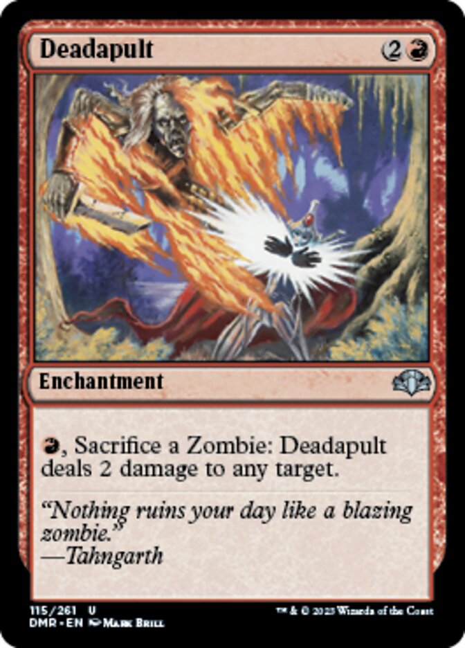 Deadapult [Dominaria Remastered] | Magic Magpie