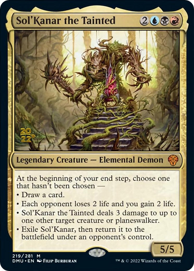 Sol'Kanar the Tainted [Dominaria United Prerelease Promos] | Magic Magpie