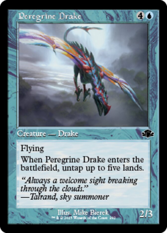 Peregrine Drake (Retro) [Dominaria Remastered] | Magic Magpie