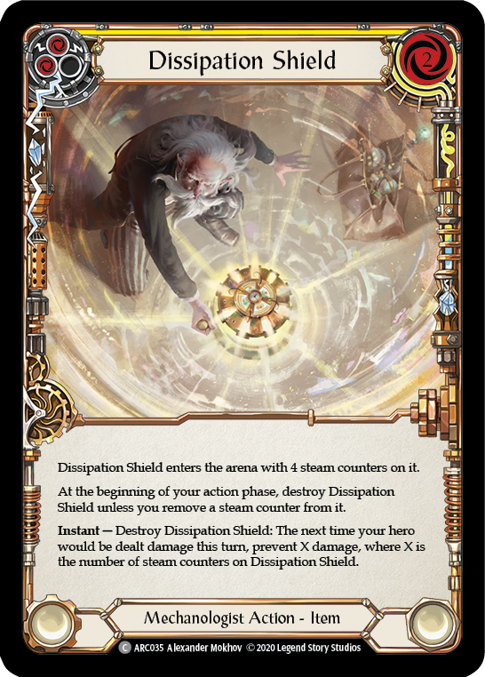 Dissipation Shield [U-ARC035] Unlimited Rainbow Foil | Magic Magpie