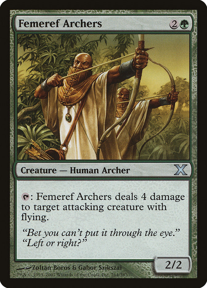 Femeref Archers [Tenth Edition] | Magic Magpie