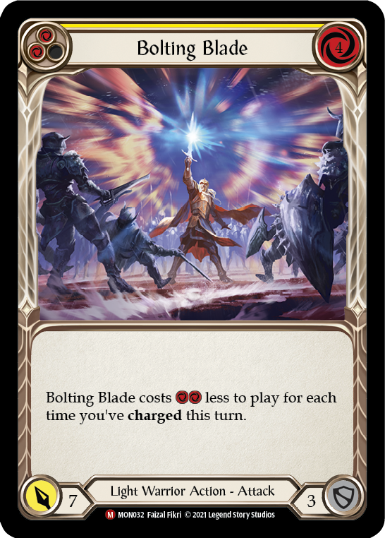 Bolting Blade [MON032] 1st Edition Normal | Magic Magpie