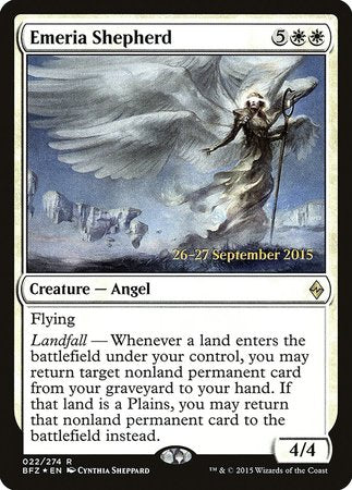 Emeria Shepherd [Battle for Zendikar Promos] | Magic Magpie