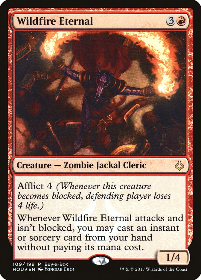 Wildfire Eternal (Buy-A-Box) [Hour of Devastation Promos] | Magic Magpie