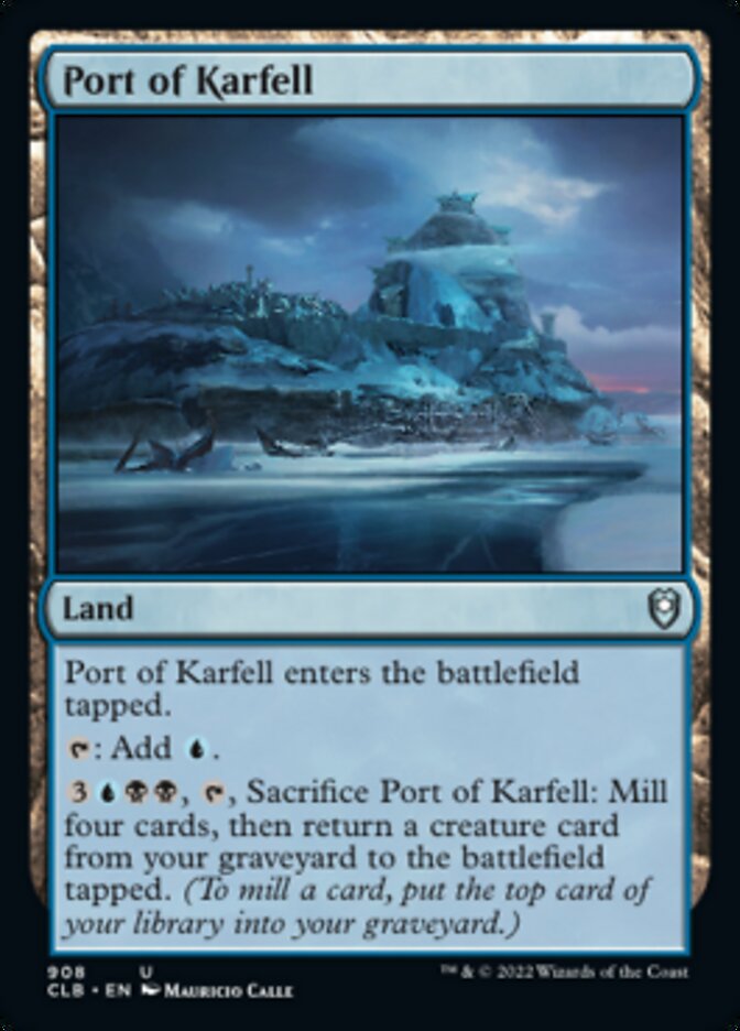 Port of Karfell [Commander Legends: Battle for Baldur's Gate] | Magic Magpie