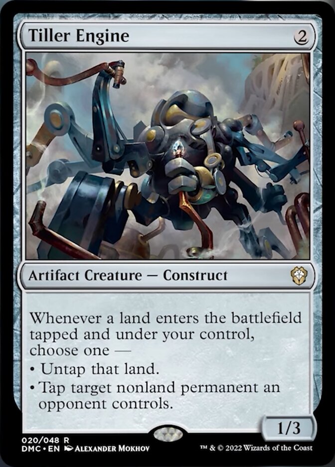 Tiller Engine [Dominaria United Commander] | Magic Magpie