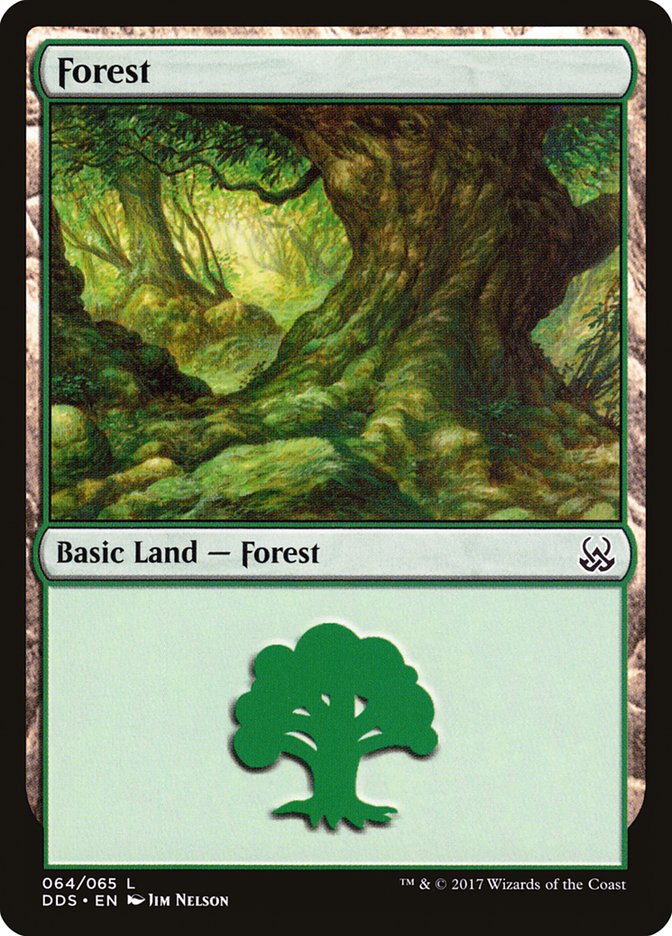Forest (64) [Duel Decks: Mind vs. Might] | Magic Magpie