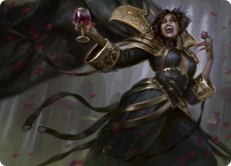 Bloodcrazed Socialite Art Card [Innistrad: Crimson Vow Art Series] | Magic Magpie