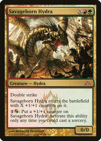 Savageborn Hydra [Dragon's Maze] | Magic Magpie