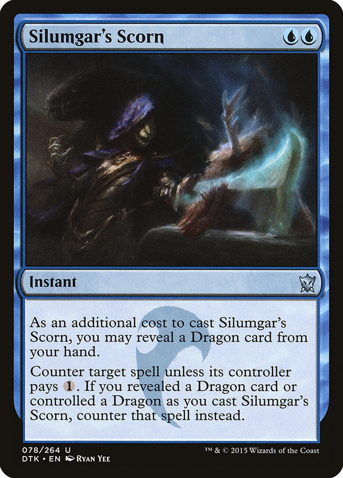 Silumgar's Scorn [Dragons of Tarkir] | Magic Magpie
