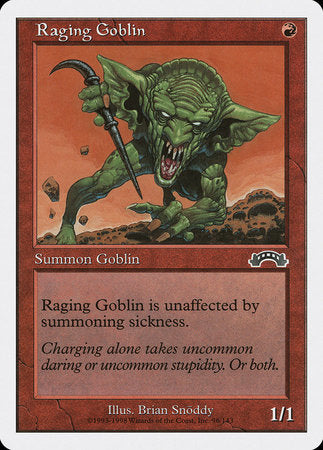 Raging Goblin [Anthologies] | Magic Magpie