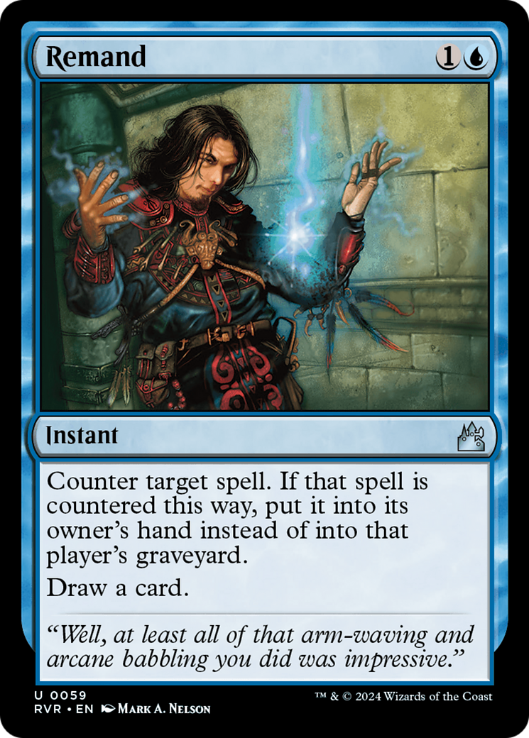 Remand [Ravnica Remastered] | Magic Magpie