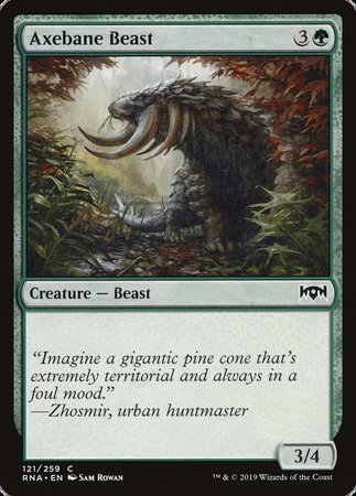 Axebane Beast [Ravnica Allegiance] | Magic Magpie