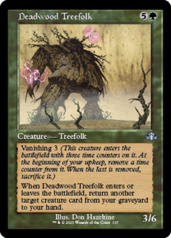 Deadwood Treefolk (Retro) [Dominaria Remastered] | Magic Magpie