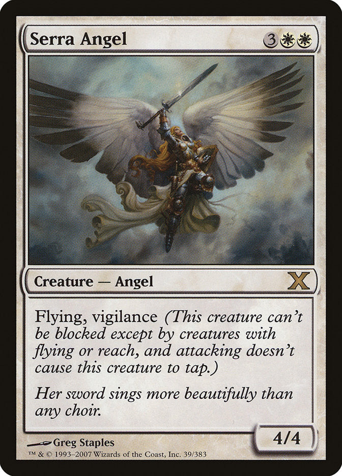 Serra Angel [Tenth Edition] | Magic Magpie