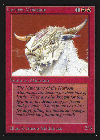 Hurloon Minotaur (IE) [Intl. Collectors’ Edition] | Magic Magpie