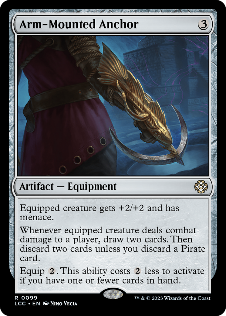 Arm-Mounted Anchor [The Lost Caverns of Ixalan Commander] | Magic Magpie