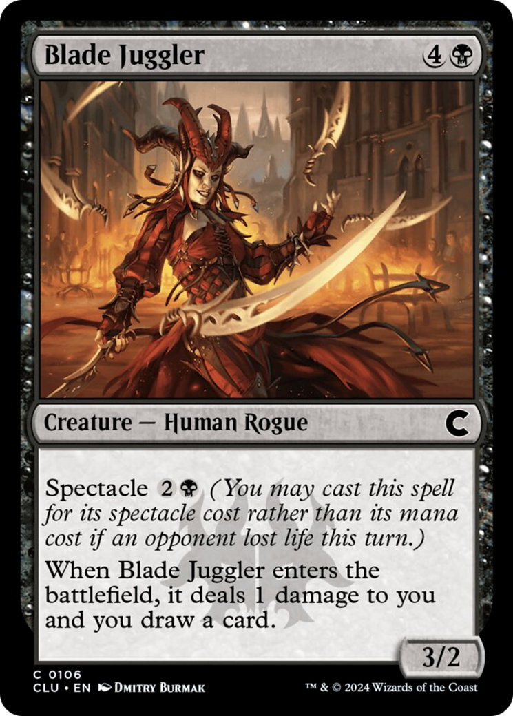 Blade Juggler [Ravnica: Clue Edition] | Magic Magpie