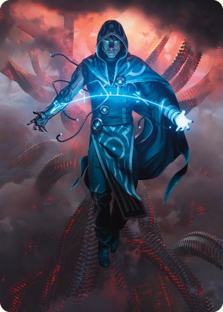 Jace, the Perfected Mind Art Card [Phyrexia: All Will Be One Art Series] | Magic Magpie