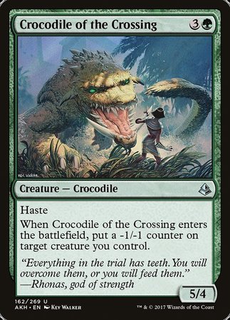 Crocodile of the Crossing [Amonkhet] | Magic Magpie
