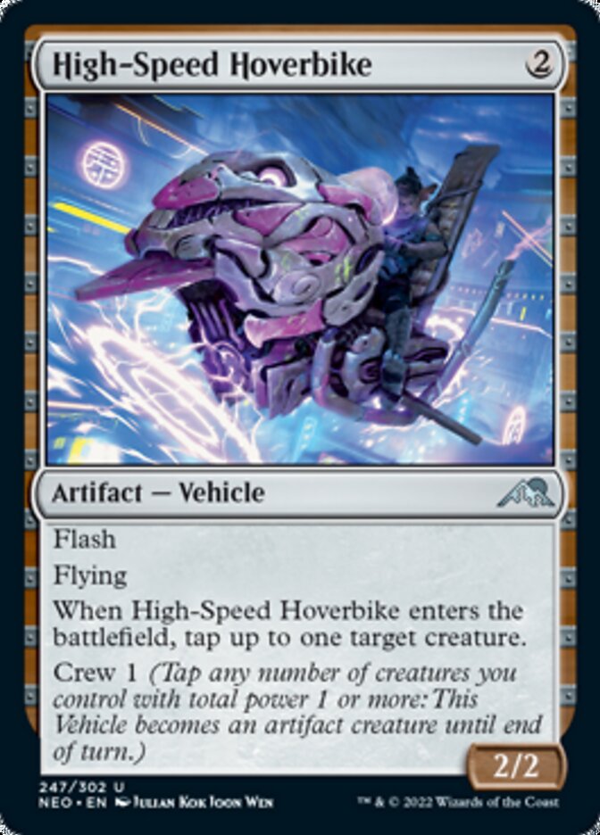 High-Speed Hoverbike [Kamigawa: Neon Dynasty] | Magic Magpie