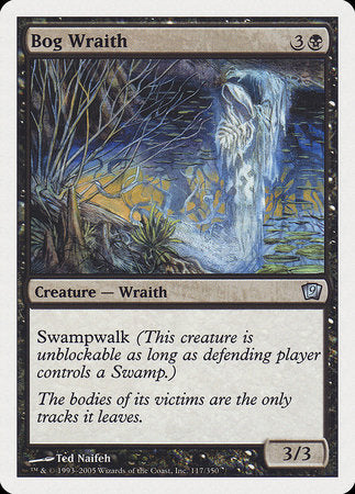 Bog Wraith [Ninth Edition] | Magic Magpie
