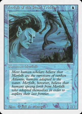Merfolk of the Pearl Trident [Revised Edition] | Magic Magpie
