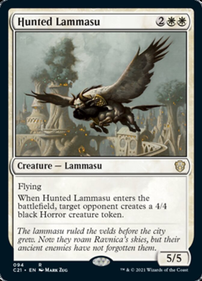 Hunted Lammasu [Commander 2021] | Magic Magpie