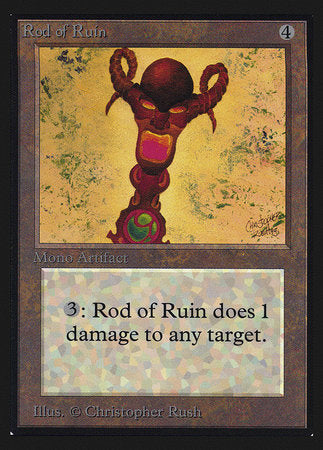 Rod of Ruin (IE) [Intl. Collectors’ Edition] | Magic Magpie