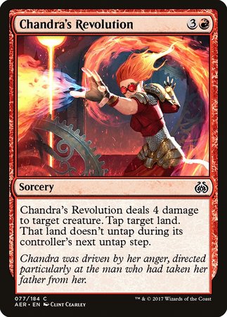 Chandra's Revolution [Aether Revolt] | Magic Magpie