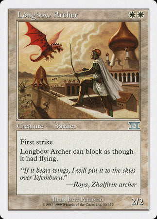 Longbow Archer [Classic Sixth Edition] | Magic Magpie