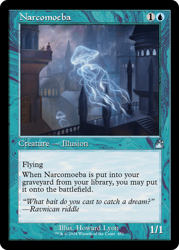 Narcomoeba (Retro Frame) [Ravnica Remastered] | Magic Magpie