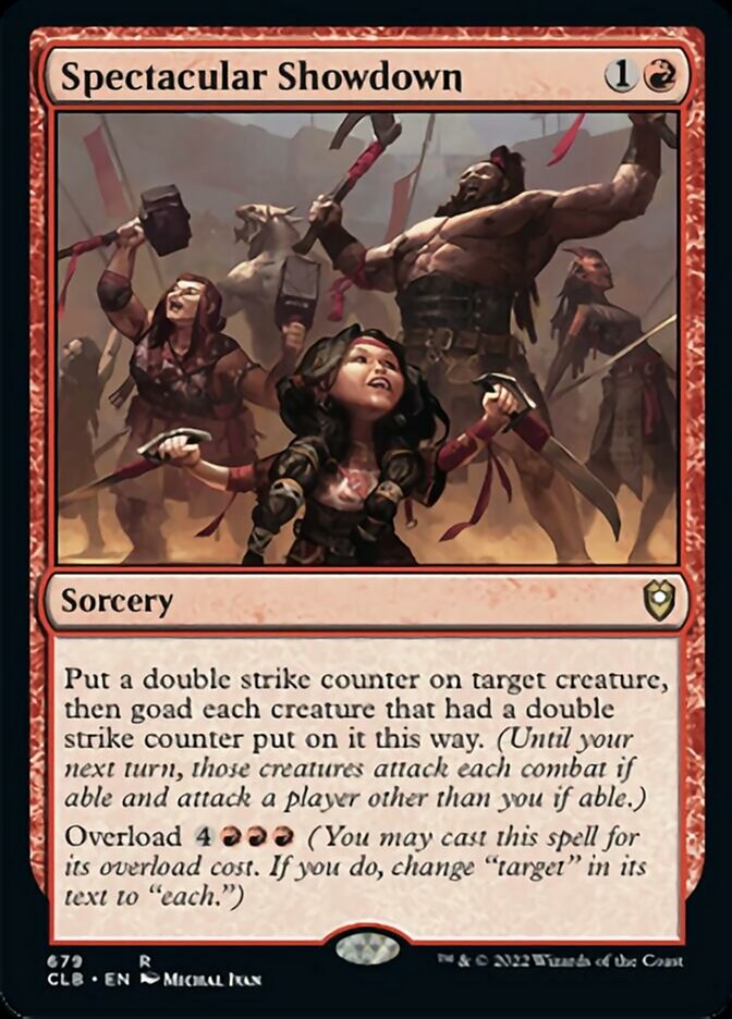 Spectacular Showdown [Commander Legends: Battle for Baldur's Gate] | Magic Magpie
