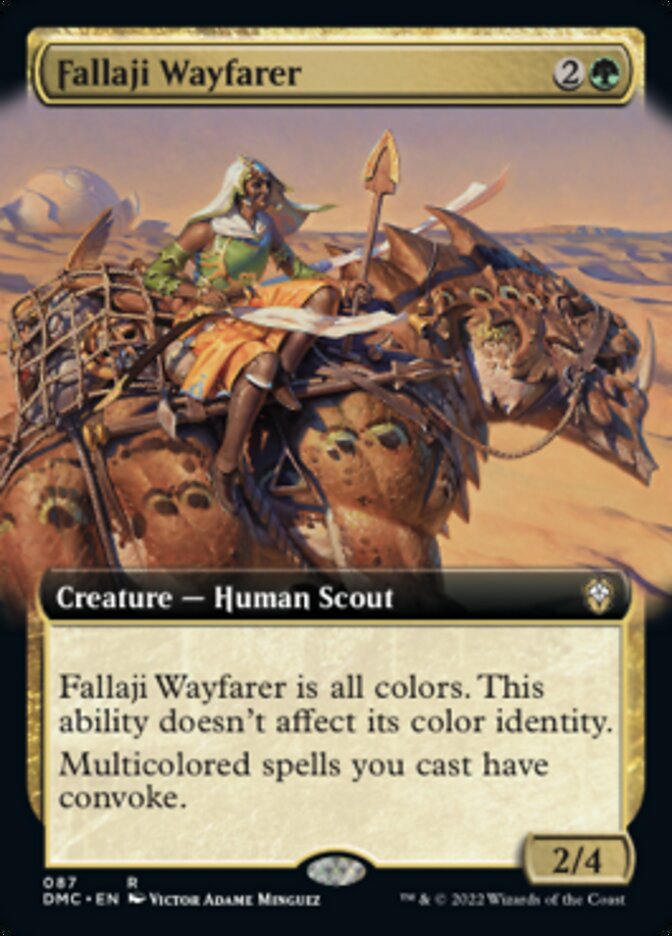 Fallaji Wayfarer (Extended Art) [Dominaria United Commander] | Magic Magpie