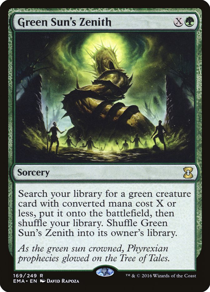 Green Sun's Zenith [Eternal Masters] | Magic Magpie