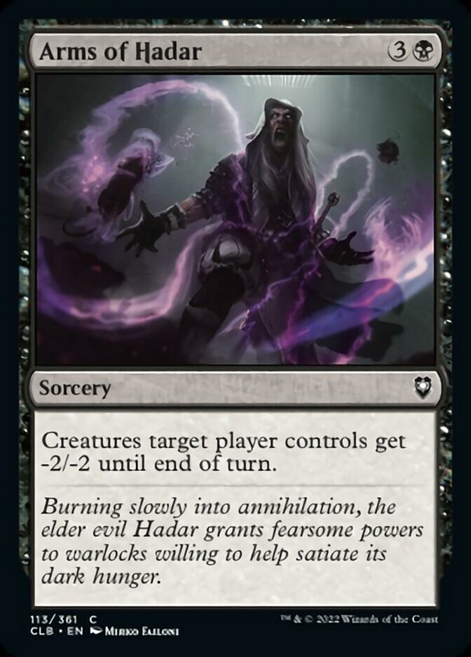 Arms of Hadar [Commander Legends: Battle for Baldur's Gate] | Magic Magpie