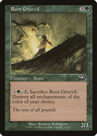 Root Greevil [Planeshift] | Magic Magpie