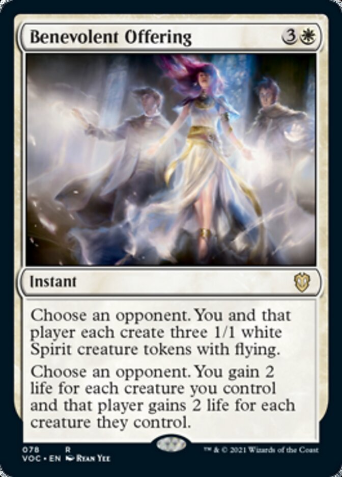 Benevolent Offering [Innistrad: Crimson Vow Commander] | Magic Magpie