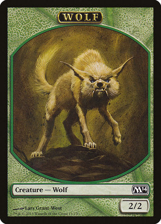 Wolf Token [Magic 2014 Tokens] | Magic Magpie